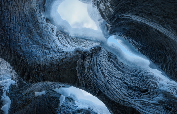 Landscape Photography of a rock formation at Natural Bridge near Emerald Lake in Yoho National Park, British Columbia